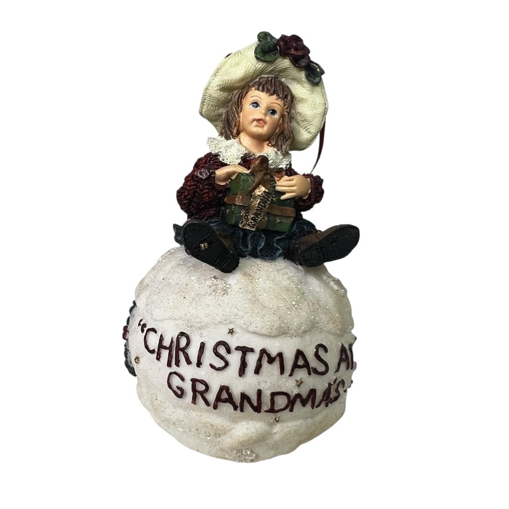 Boyd’s Yesterday’s Child “Shannon” Christmas At Grandma’s #25858 Girl Ornament